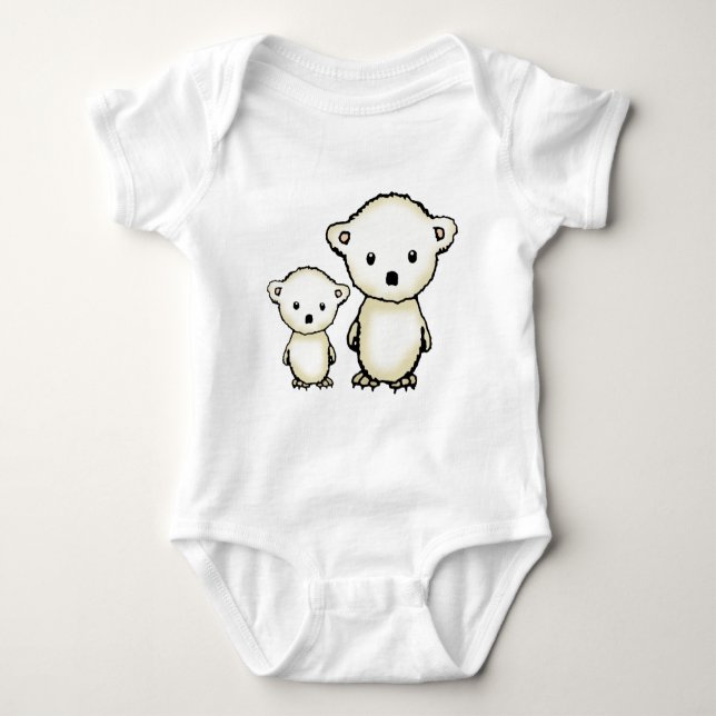 "molly harrison illustrations" baby bodysuit (Front)
