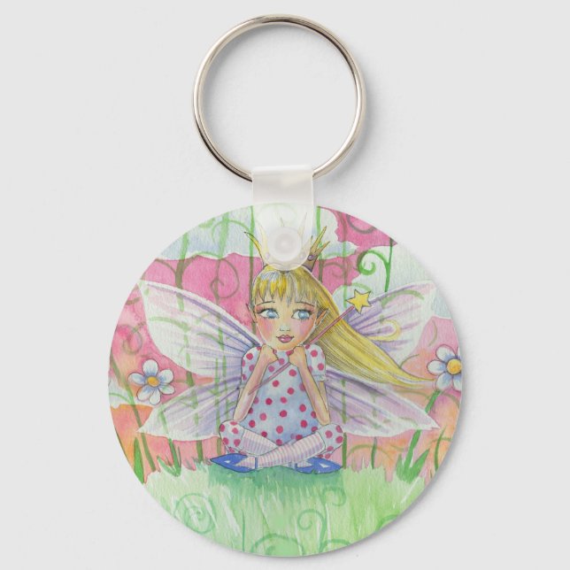 "molly harrison illustrations" keychain (Front)