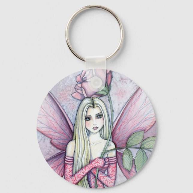 "molly harrison illustrations" keychain (Front)