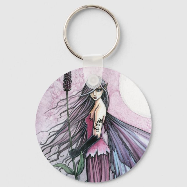 "molly harrison illustrations" keychain (Front)