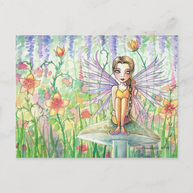 "molly harrison illustrations" postcard (Front)