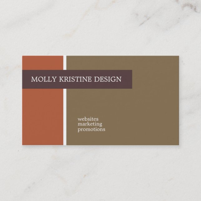 Molly Kristine Business Cards (Front)