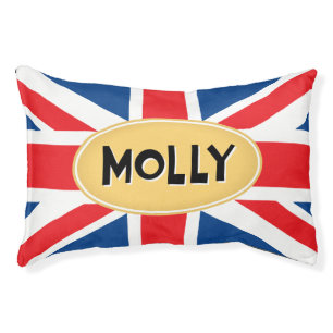 Molly Personalized British Pet Bed