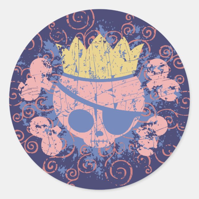 Molly Queen Classic Round Sticker (Front)