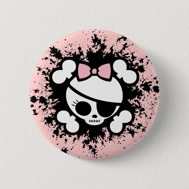 Molly Splat Button (Front)