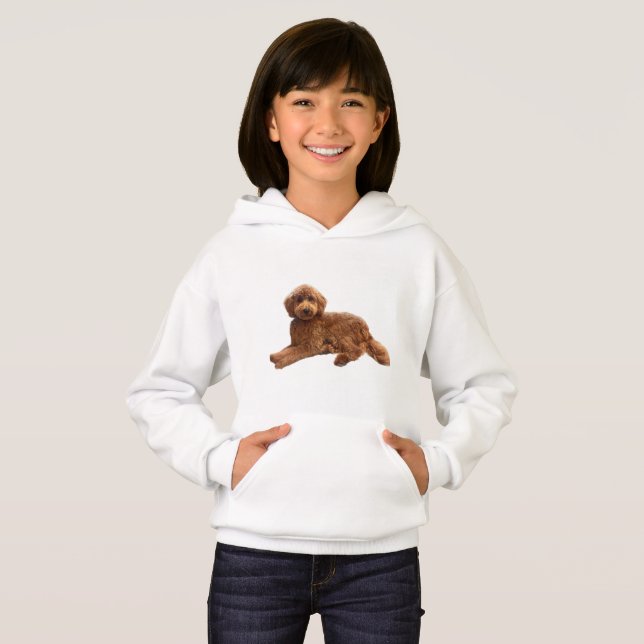 Molly the Goldendoodle Hoodie (Front Full)
