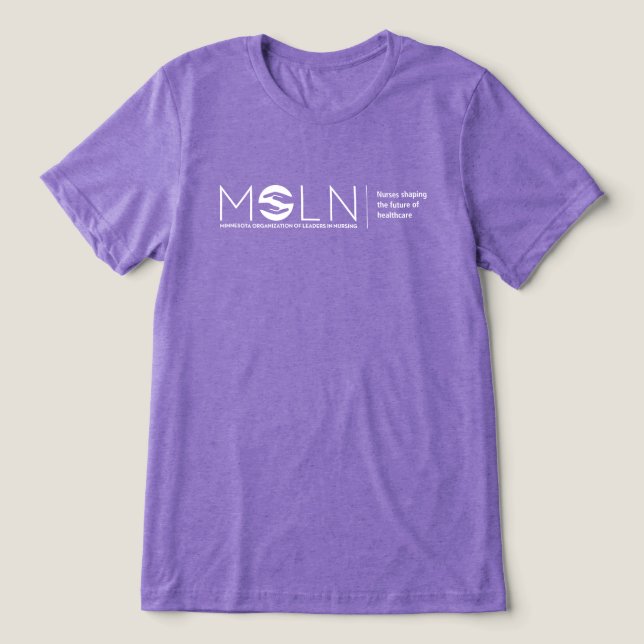 MOLN Dark Color Tri-Blend T-Shirt Shirt (Design Front)