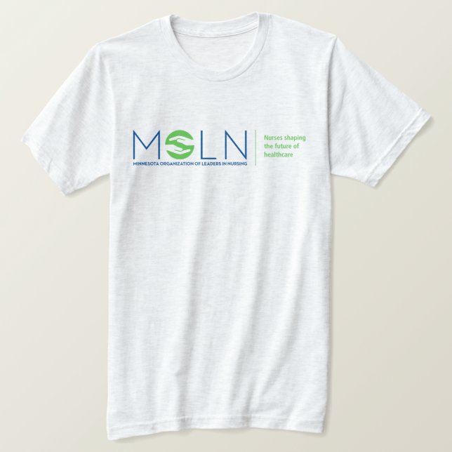 MOLN Light Color Tri-Blend T-Shirt (Design Front)