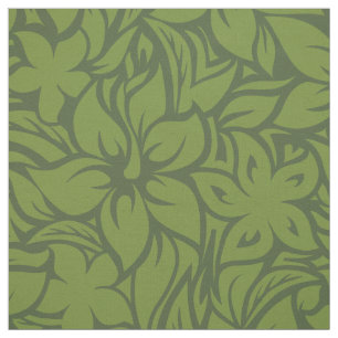 Moloaa Bay Hawaiian Hibiscus Aloha Shirt Print Fabric