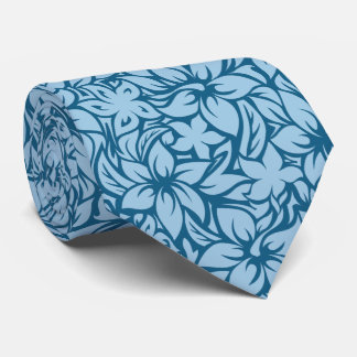 Moloaa Bay Hawaiian Hibiscus Aloha Shirt Print Neck Tie