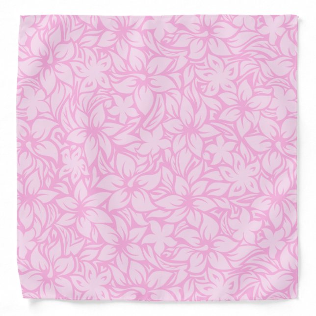 Moloaa Bay Hawaiian Hibiscus Bandana (Front)