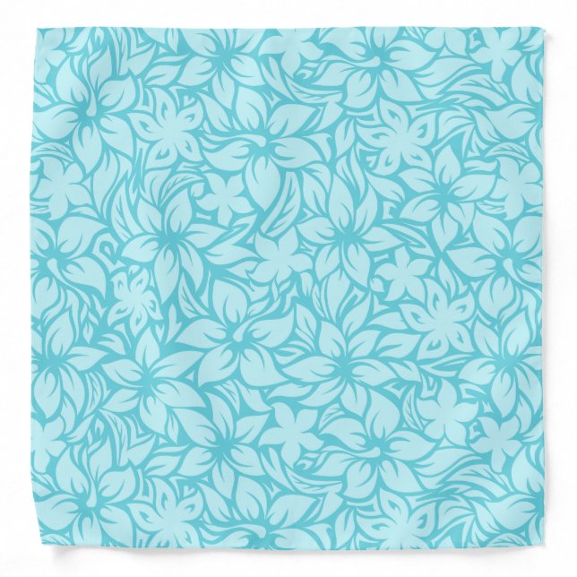 Moloaa Bay Hawaiian Hibiscus Bandana (Front)