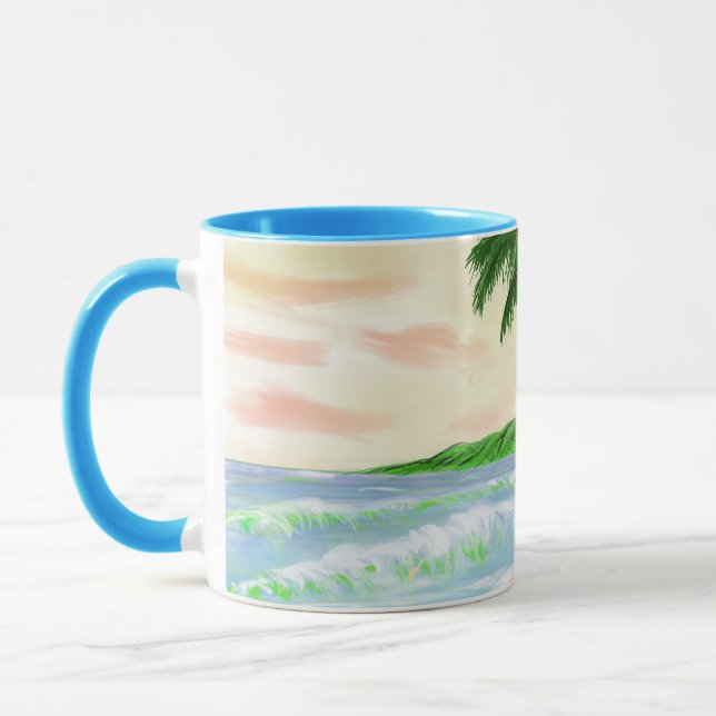 Molokai from Maui Kaanapali Mug (Left)