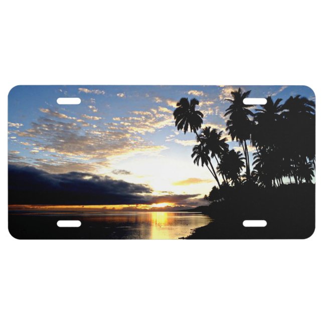 Molokai, Hawaii License Plate (Front)