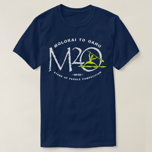 Molokai to Oahu M2O SUP Competition T-Shirt (Design Front)