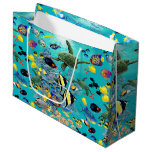 Molokini Cove Hawaiian Tropical Fish Sea Turtle Large Gift Bag