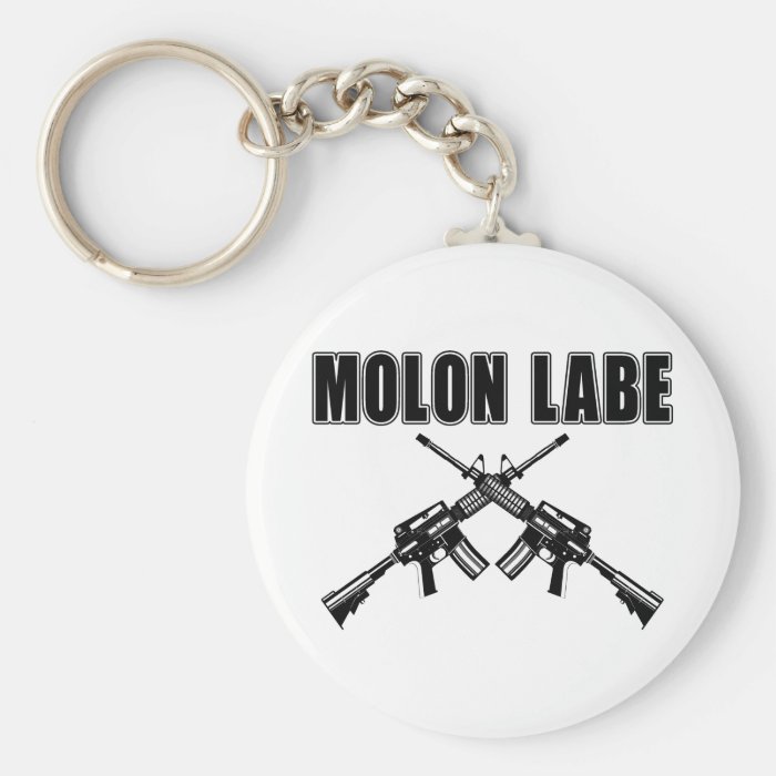 Molon Labe AR 15 Keychains