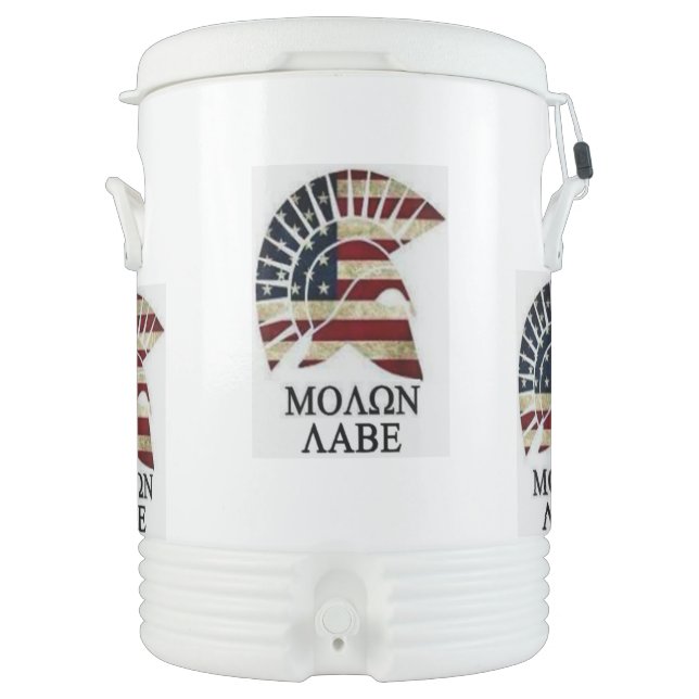 MOLON LABE BEVERAGE COOLER 10 GAL. (Front)