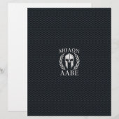 Molon Labe Chrome Like Spartan Helmet on Grille (Front/Back)