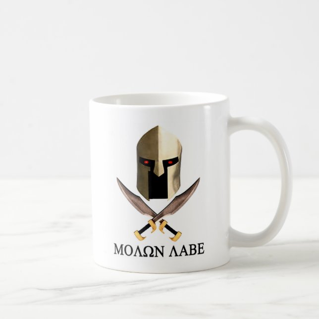 MOLON LABE COFFEE MUG (Right)