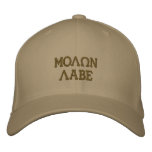Molon Labe (come And Take Them) Embroidered Baseball Cap at Zazzle