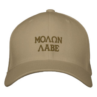Molon Labe (Come and Take Them) Embroidered Baseball Cap