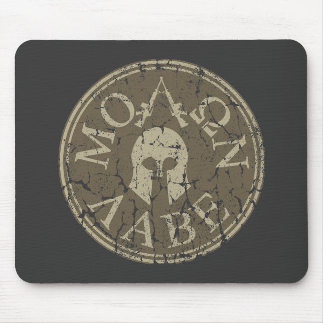 Molon Labe, Come and Take Them Mouse Pad (Front)