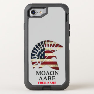 MOLON LABE (Come Take Them) OtterBox Defender iPhone SE/8/7 Case