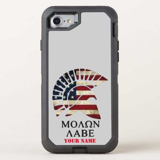 MOLON LABE  (Come Take Them) Otterbox iPhone Case (Back)