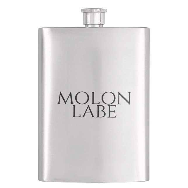 Molon Labe Flask (Front)