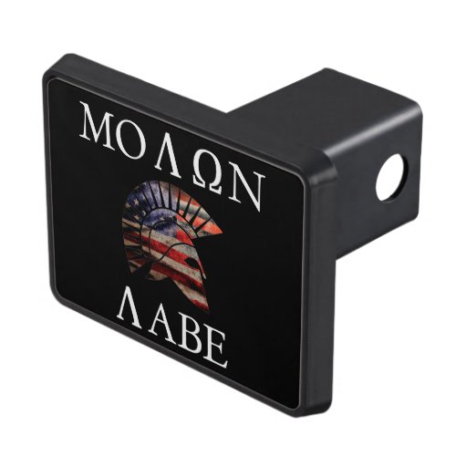 Molon Labe Hitch Cover