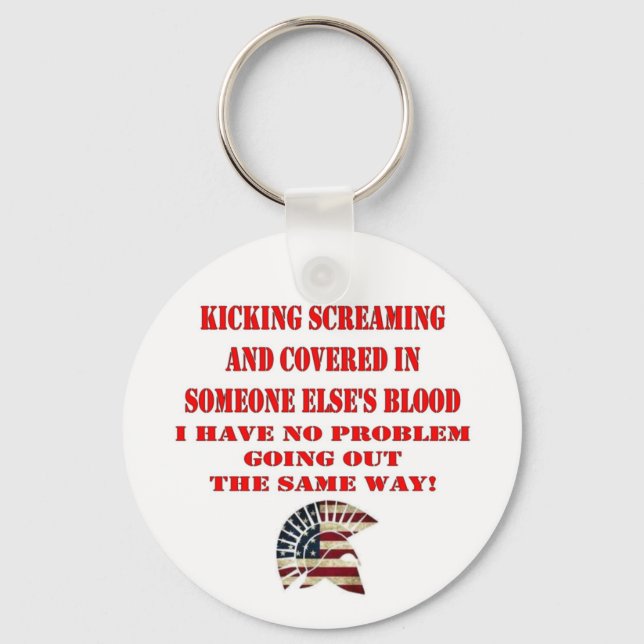 MOLON LABE KEYCHAIN (Front)