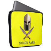 MOLON LABE LAPTOP SLEEVE (Front Right)