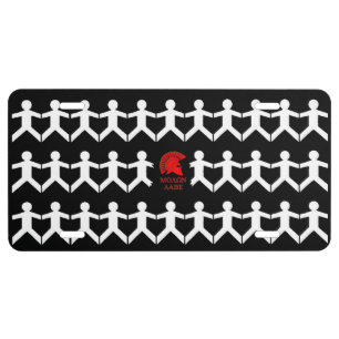 MOLON LABE LICENSE PLATE