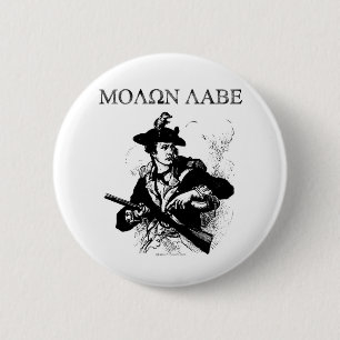 Molon Labe Minuteman Pinback Button