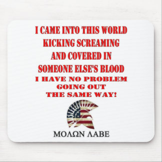 MOLON LABE MOUSE PAD