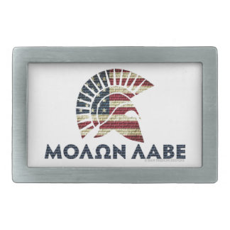 Molon Labe! Rectangular Belt Buckle