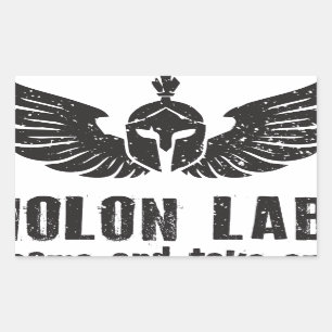 Molon Labe Rectangular Sticker
