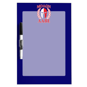 Molon Labe Spartan Armor Laurels Tri Color Dry-Erase Board