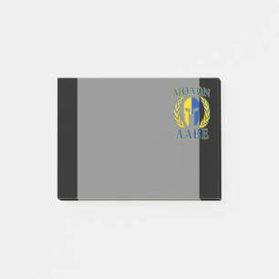 Molon Labe Spartan Armor Laurels Yellow Blue Decor Post-it Notes