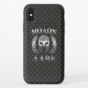 Molon Labe Spartan Helmet Laurels iPhone XS Slider Case