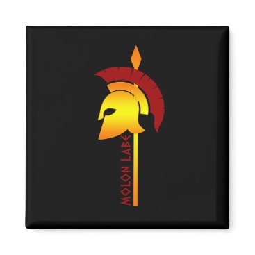 Molon Labe Spartan Helmet Warrior Spear Magnet Molon Labe Spartan Helmet Warrior Spear Magnet