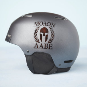 Molon Labe Spartan Warrior Laurels Sticker