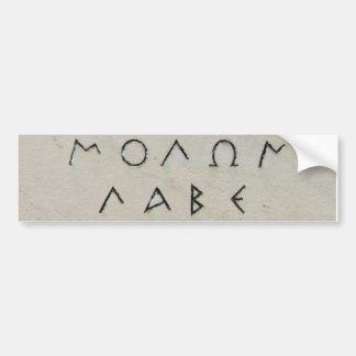 Molon Labe Sticker