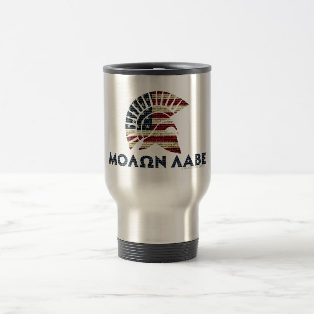 Molon Labe! Travel Mug (Center)