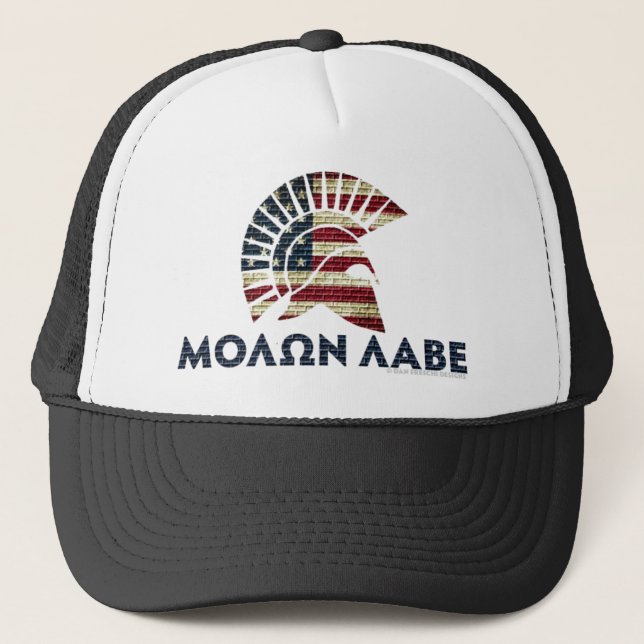 Molon Labe! Trucker Hat (Front)