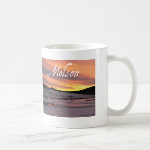 Molson Lake Sunrise Coffee Mug