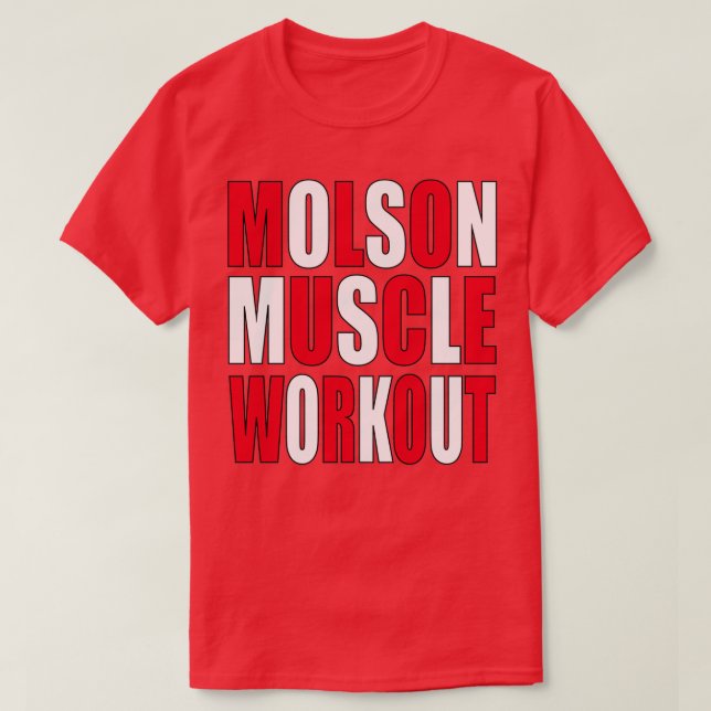 Molson Muscle T-Shirt (Design Front)