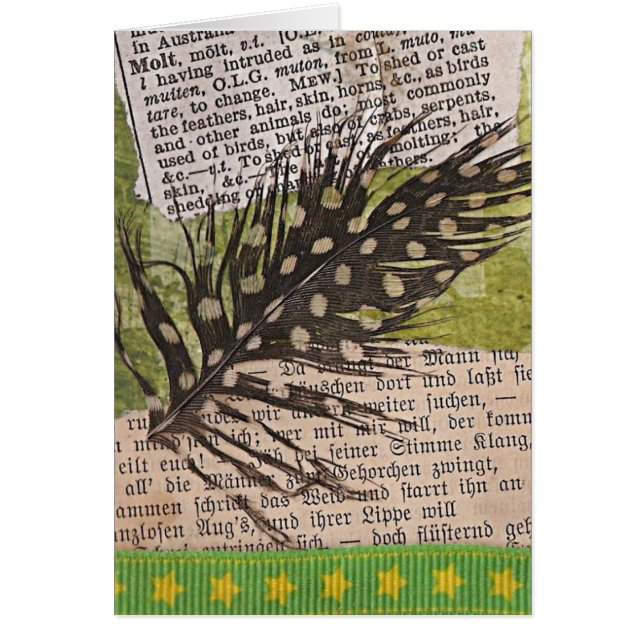 Molt ATC Mixed Media Collage Cards (Front)