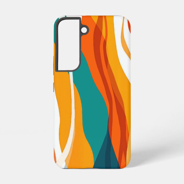Molten Bloom Samsung Galaxy Case (Back)
